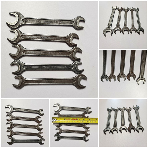 Vintage gedore spanner set - set, x5