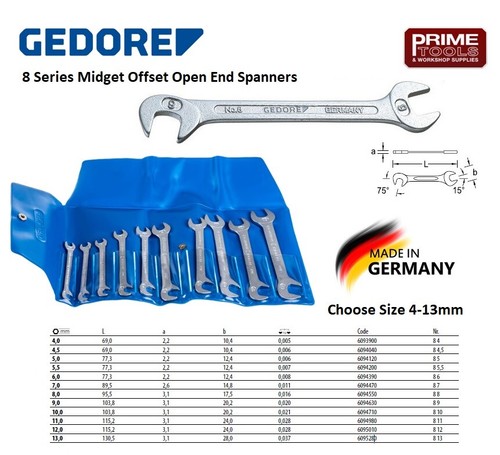 Gedore series double open - gedore,